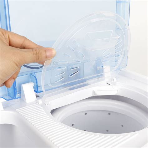 Zeny Portable Compact Mini Twin Tub Washing Machine Large Capacity