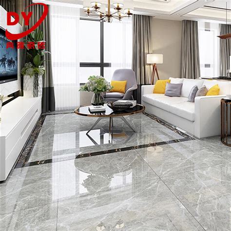 Usd 1066 Floor Tiles 800x800 Living Room Full Of Glazed Gray Marble
