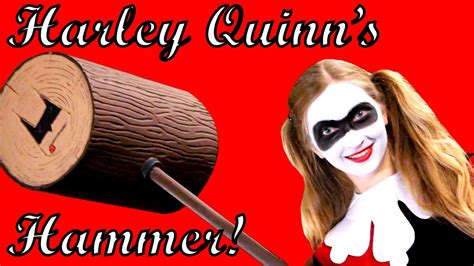 I love harley's harley quinn cosplay btas hammer gal. How to Make Harley Quinn's Hammer (DIY) - YouTube