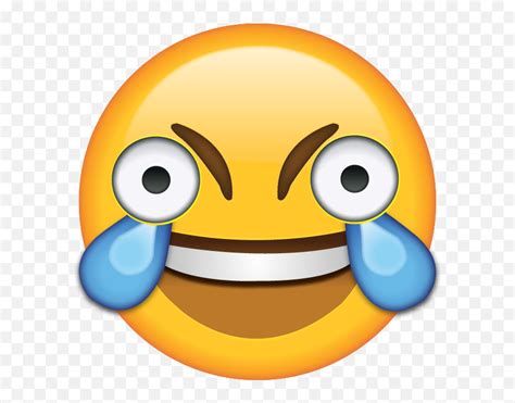 Open Eye Laughing Crying Emoji Hd Tears Of Joy Emoji Png Laughing Emoji Free Transparent
