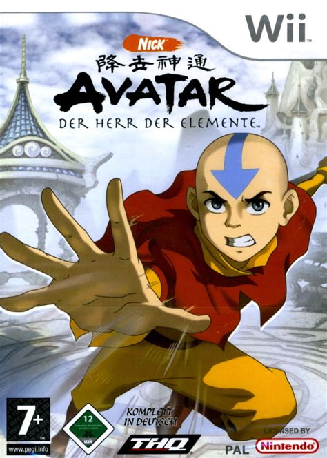 The legend of aang in europe. Avatar: The Last Airbender (2006) Wii box cover art ...