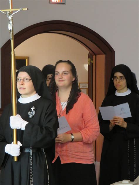 Vestition Of Sr Miriam Esther Of The Sacred Heart — Passionist Nuns