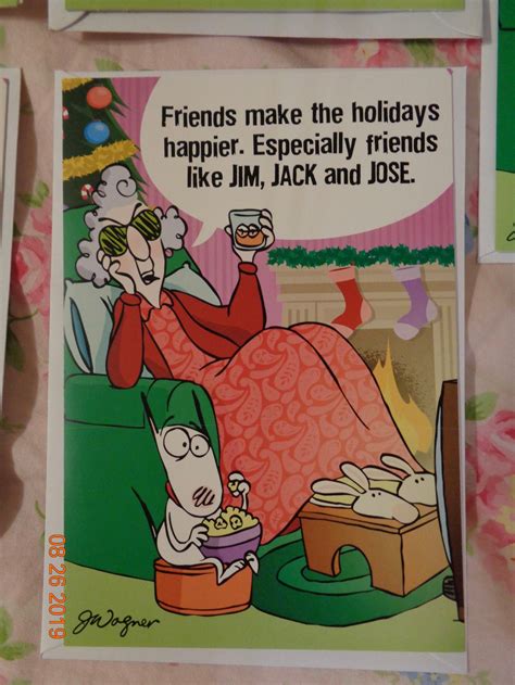 7 Maxine Hallmark Christmas Cards Etsy