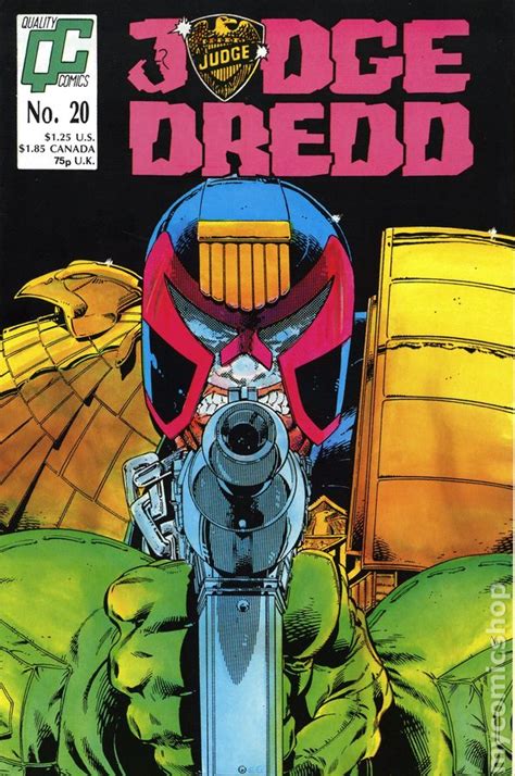 judge dredd 1986 quality comic books