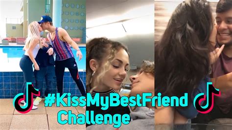 I Try To Kiss My Best Friends Tiktok Video Challenge 2020 Youtube