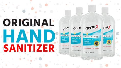 Germ X Hand Sanitizer Original 32 Fluid Ounce Youtube