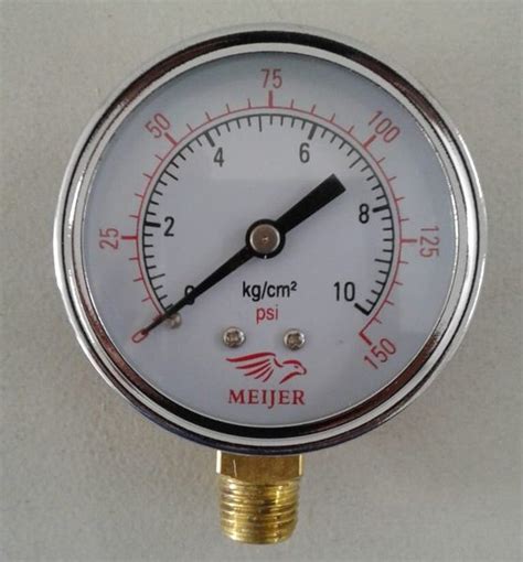 Jual Pressure Gauge Manometer 25 10 Bar Di Lapak Klikteknik Bukalapak
