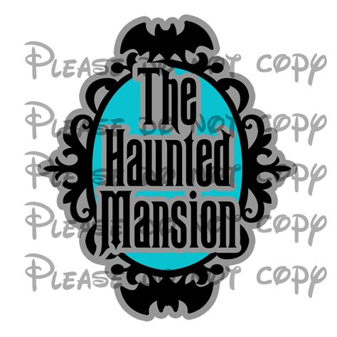 Haunted Mansion Ghosts Svg