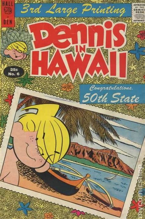 Dennis The Menace In Hawaii 1958 Giants Comic Books