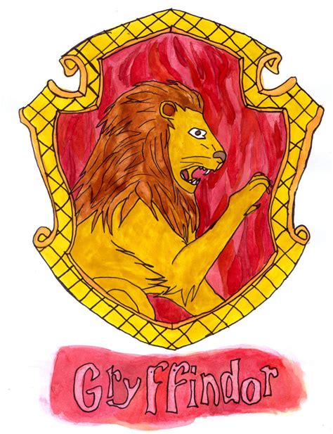Gryffindor Crest By Stillwatersaredeep On Deviantart