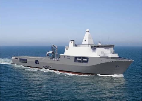 Construction Begins On Canadian Navys Joint Support Ships Baird Maritime