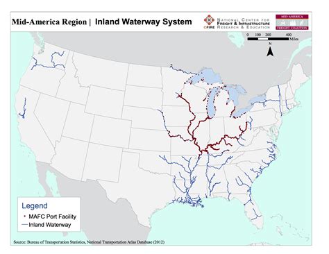 Inland Waterway Map