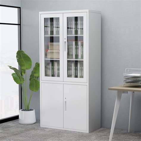 Glass Door Office Cabinet Jg A4g Supplied By Jingle Furniture