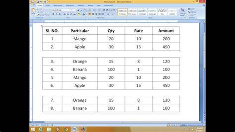 How To Add More Rows A Table In Word Shortcut Keys