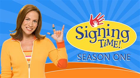 Signing Time Classic Season One Video Collection My Signing Time