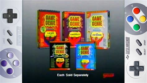 Game Genie Play It Your Way Snessega Genesisgame Geargame Boy