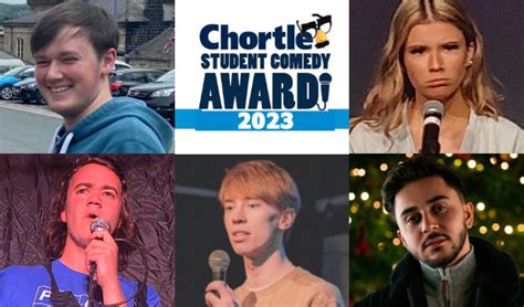 Meet The First 2023 Chortle Student Comedy Award Finalists News 2023