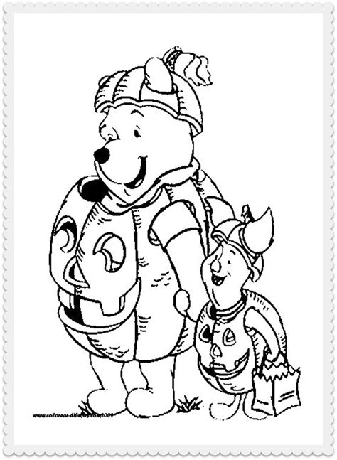 Halloween Pooh Bear Coloring Pages Clip Art Library