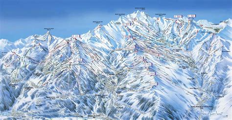 The Three Valleys Les Trois Vallees French Alps Skigebied Plaatsen Om Te Bezoeken Plaatsen