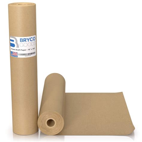 Brown Kraft Butcher Paper Roll 18 Inch X 100 Feet Brown Paper Roll