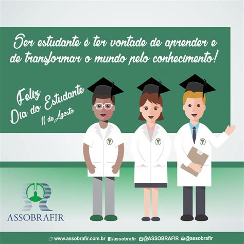 Tal data foi escolhida pelo conselho internacional de estudantes (que hoje é a atual união internacional dos estudantes). 11 de Agosto - Dia do Estudante » ASSOBRAFIR