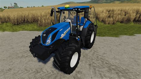 New Holland T6 Series V1000 For Ls19 Farming Simulator 2022 Mod