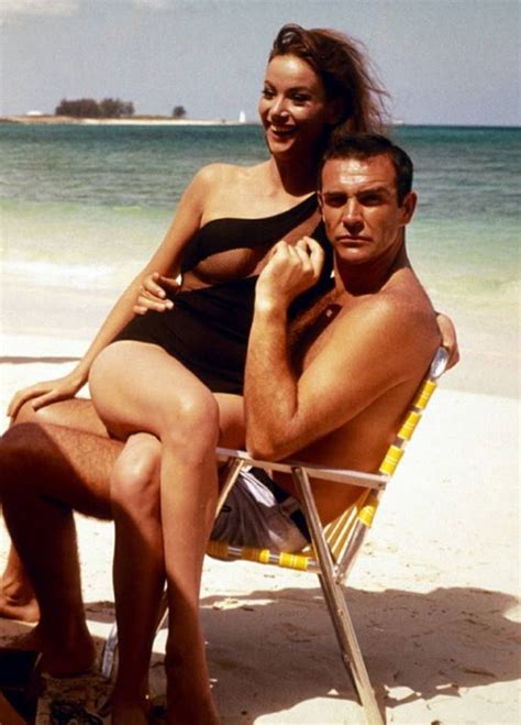 Sean Connery Claudine Auger James Bond Girls James Bond James Bond Movies Bond Films