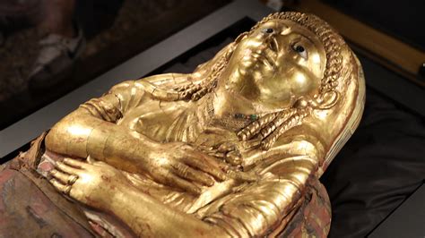 Golden Mummies Exhibit At China World Art Museum Cgtn