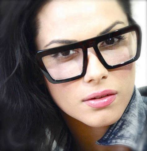 Vintage Square Big Thick Frame Clear Lenses Men Women Celebrity Black Eyeglasses For Sale Online