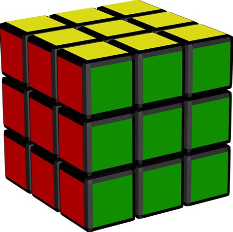 Play with the rubik's cube simulator, calculate the solution with the online solver, learn the easiest solution and measure your times. Rubik's Cube PNG