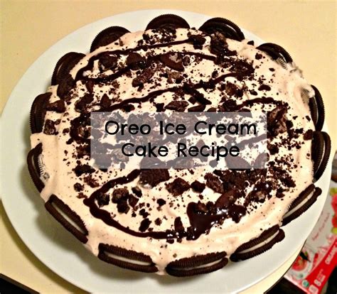 Make the oreo whipped cream in 2 batches. Run-Hike-Play: Oreo Ice Cream Cake Recipe