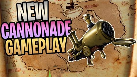 Fortnite New Cannonade Steampunk Explosive Weapon Save The World