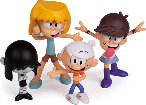 Toys And Hobbies The Loud House Figure 8 Pack Lincoln Clyde Lori Lily Leni Lucy Lisa Luna Ages 4