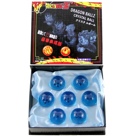 Maybe you would like to learn more about one of these? New BLUE DRAGON BALLS DragonBall Z 7 Resin Ball Set Large Props 1.5 Inch (DBZ) | eBay