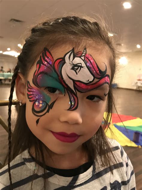 Unicorn By Funnycheeks Entertainment Face Painting Unicorn Face