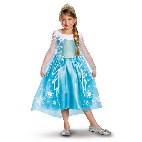 Frozen Elsa Deluxe Costume Walmart Com