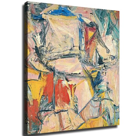 Willem De Kooning Interchange New Hd Print On Etsy