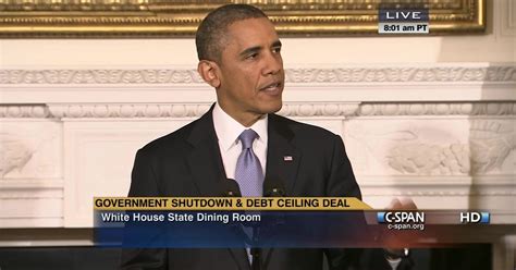 President obama speaks on the debt ceiling negotiations during the washington business roundtable in washington, dec. President Obama Remarks on Government Shutdown and Debt ...