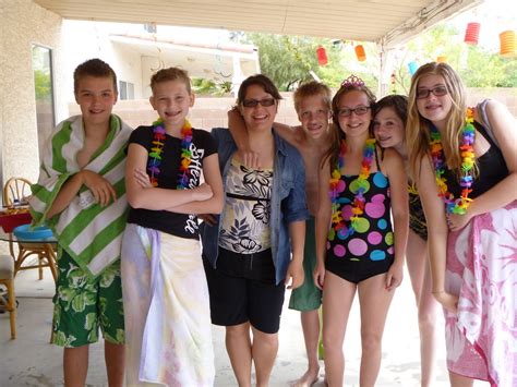 Vegas Gronnings Shellies 15th Birthday Pool Party