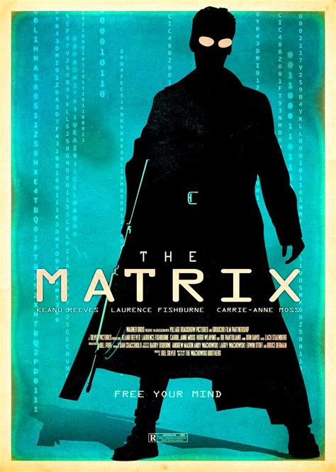 Matrix 1999 Movie Art Poster Cover Finds Repins Matrix Movie Art