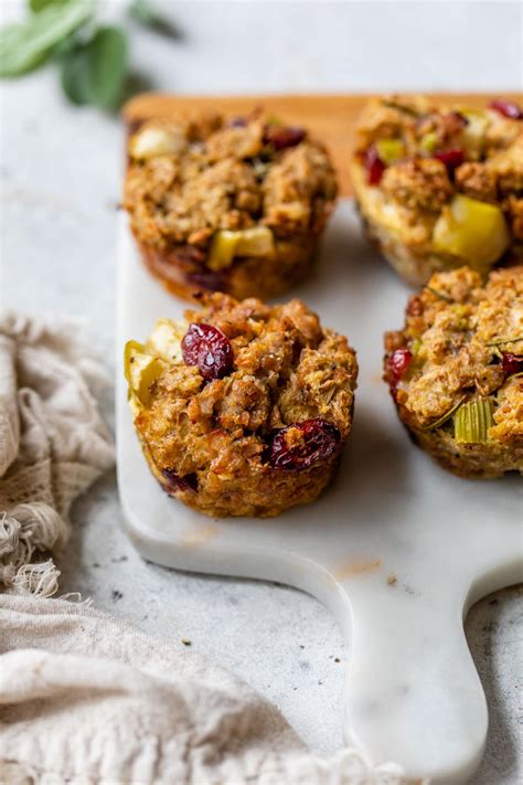 Stuffing Muffins With Sausage And Apples
