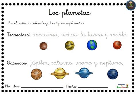 Cuadernillo De Actividades El Sistema Solar
