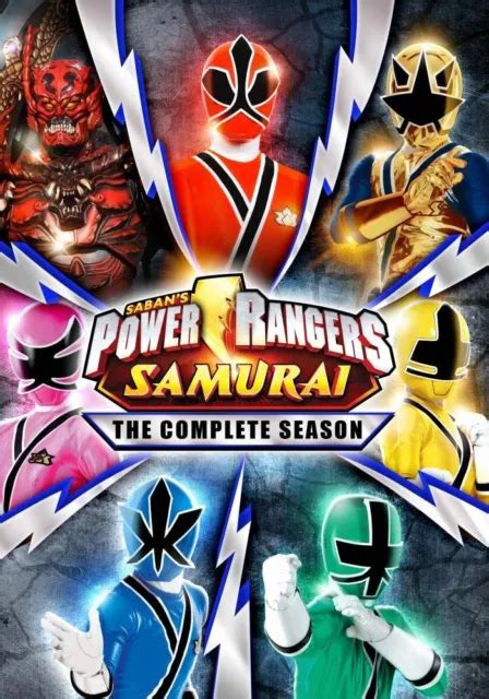 POWER RANGERS SAMURAI The Complete Series DVD Alex Heartman Jayden