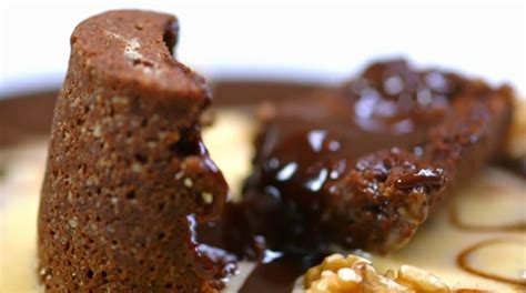 Recipes adapted from sweet by james martin, published by. James Martin chocolate and walnut fondant with custard ...