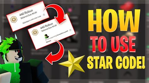 🌟how To Use Star Code On Roblox Roblox Tutorial Youtube
