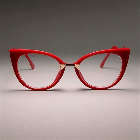 Eyewear Ladies Sexy Cat Eye Frames Brand Designer Optical Eye Glasse