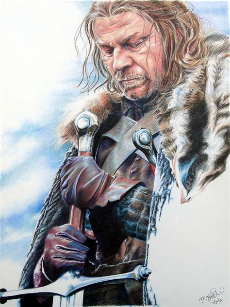 Eddard Stark By Miranda Mcdiarmid On Deviantart