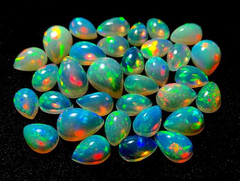 Aaa Grade Natural Ethiopian Opal Multi Color Opal Welo Opal Etsy
