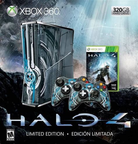 Halo 4 Limited Edition 320gb Blue Console Prices Xbox 360 Compare