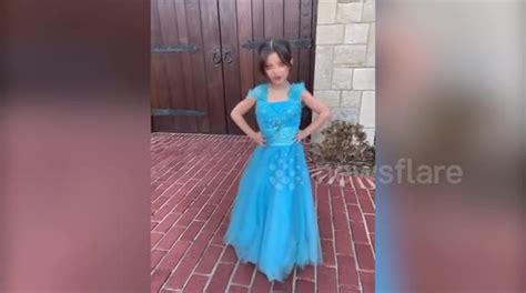 Mum Alters Her Prom Dress For Her 5 Year Old To Wear At Her Daddy And Daughter Dance Buy Sell